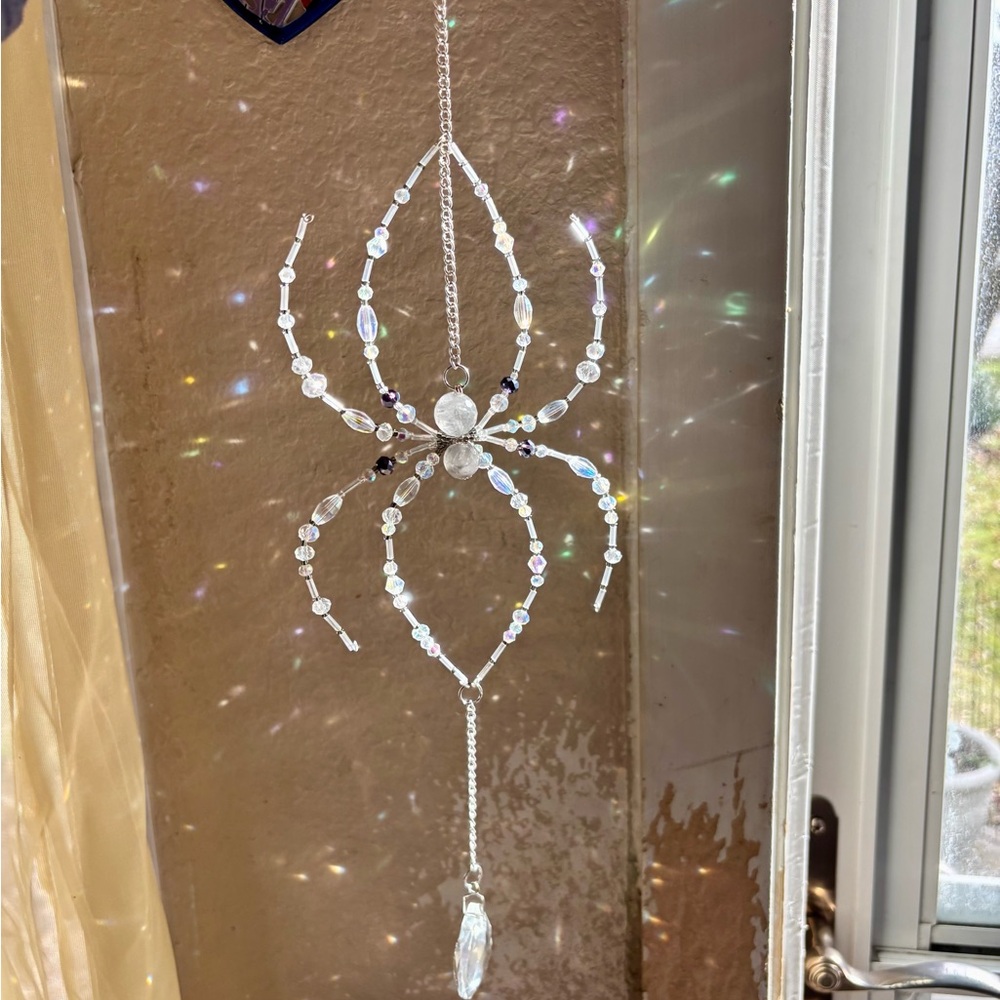 Crystal Beaded Sun Catcher
